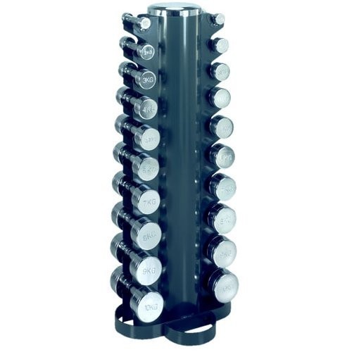 Dumbbell Toren incl. dumbbells 1 t/m 10kg Dumbbell Toren incl. dumbbells 1 t/m 10kg