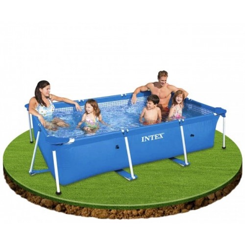 Intex Framepool rechthoekig 220x150x60cm Intex Framepool rechthoekig 220x150x60cm