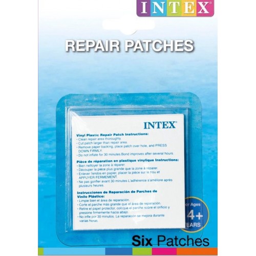 Reparatiepleister 6 stuks Intex Reparatiepleister 6 stuks Intex